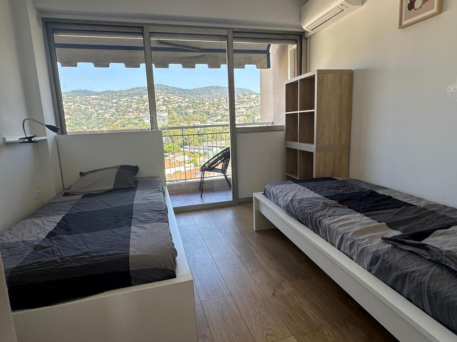 Appartement T3 De Standing Vue Mer Et Marina Mandelieu Buitenkant foto