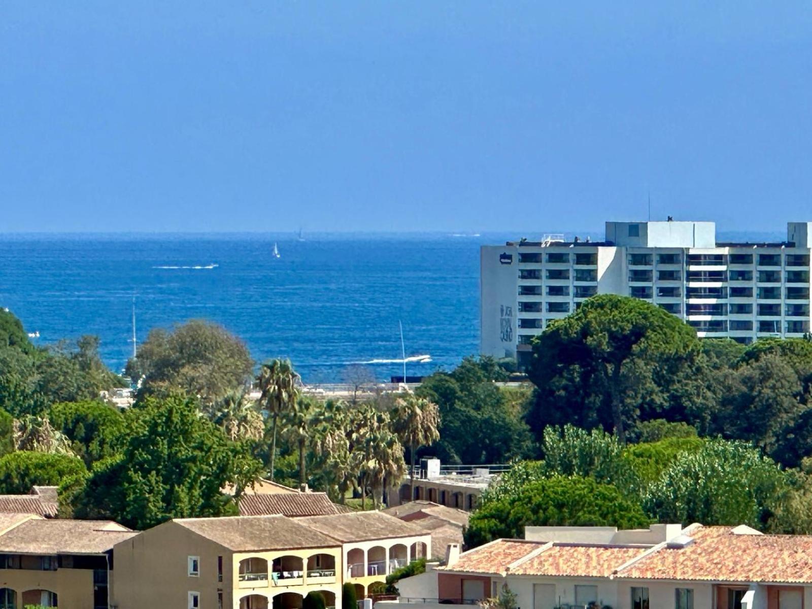 Appartement T3 De Standing Vue Mer Et Marina Mandelieu Buitenkant foto