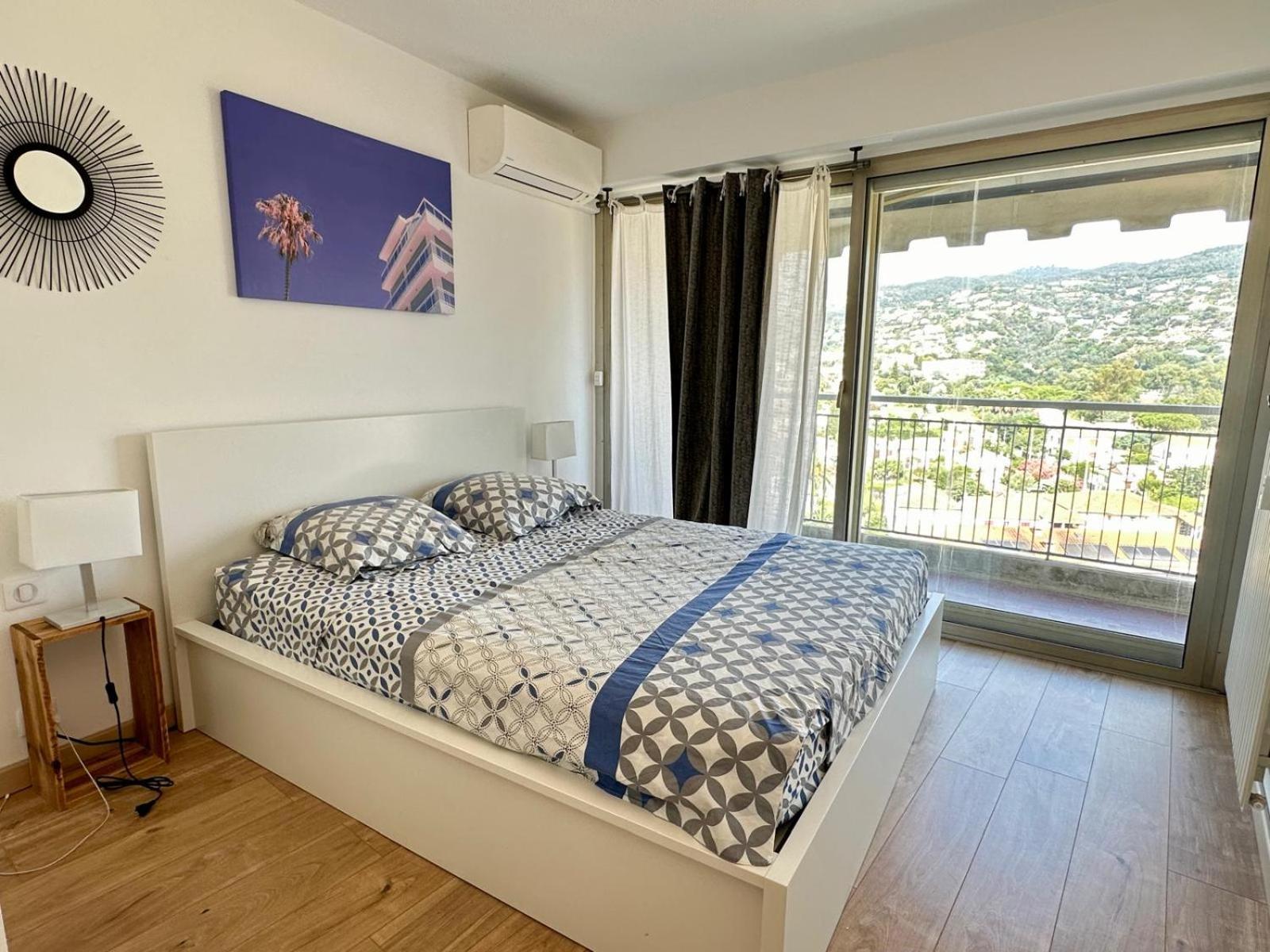Appartement T3 De Standing Vue Mer Et Marina Mandelieu Buitenkant foto
